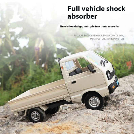Compact Miniature Remote-Controlled Toy Vehicle Replica