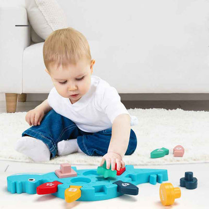 Kids Learning Puzzle Fun Dino Board
