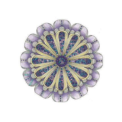 Dreamscape Fantasy Relaxing Art Coloring Book