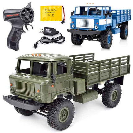 Off-road RC truck toy with 4WD military style electric dragon model for kids