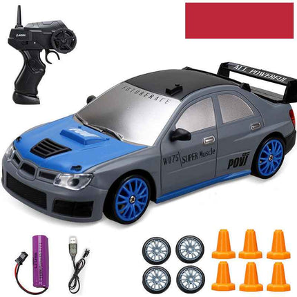 Thunder 4Wd Rc Drift Vehicle Wireless Remote Toy Car Rechargeable Electric High Speed