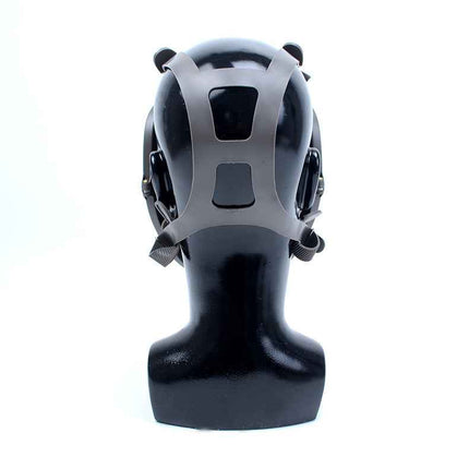 Clear protective face shield