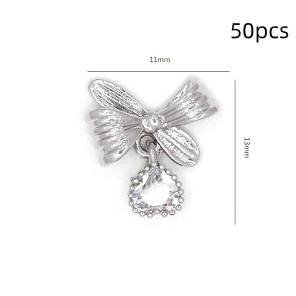 Sparkling Zircon Nail Jewel Zircon