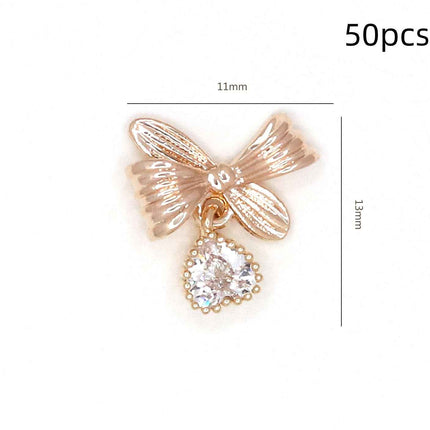 Sparkling Zircon Nail Jewel Zircon
