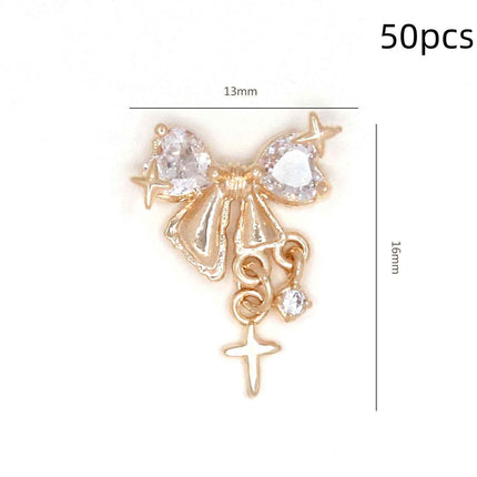 Sparkling Zircon Nail Jewel Zircon
