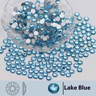 Sparkling Circular Flat Base Gemstone Glass Diamond