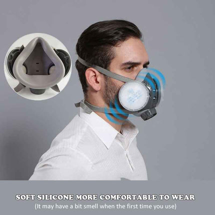 Polymer particle respirator