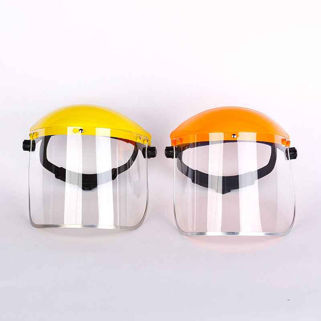 Heat-proof clear face shield