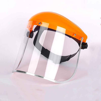 Heat-proof clear face shield