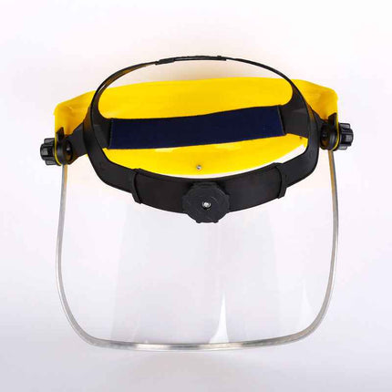 Heat-proof clear face shield