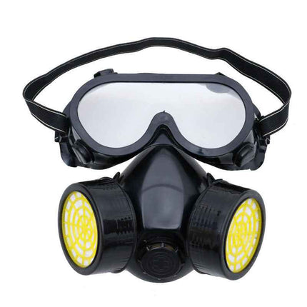 Breathable face-mounted particle filter