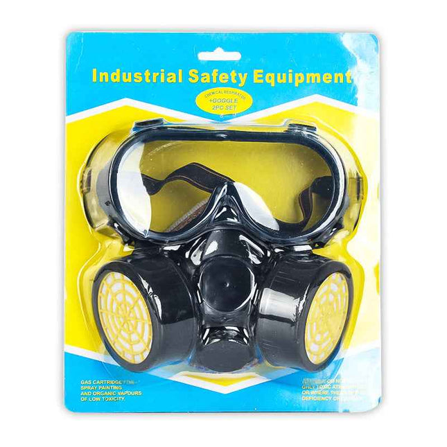 Breathable face-mounted particle filter