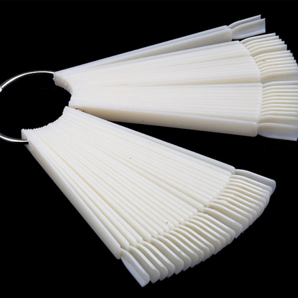 Arc-shaped varnish shade palette