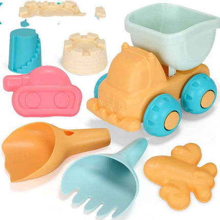 Flexible Shore Playthings, Enjoying Waves and Grains by the Sea, Sunny Season
