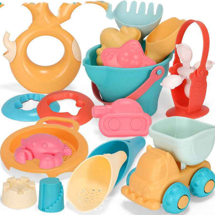 Flexible Shore Playthings, Enjoying Waves and Grains by the Sea, Sunny Season