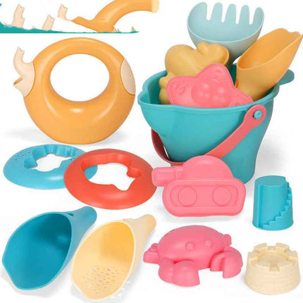 Flexible Shore Playthings, Enjoying Waves and Grains by the Sea, Sunny Season
