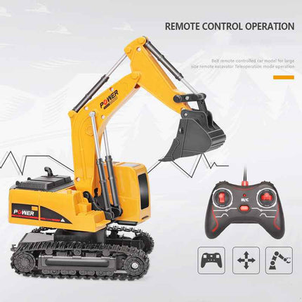 Metal wireless digger plaything