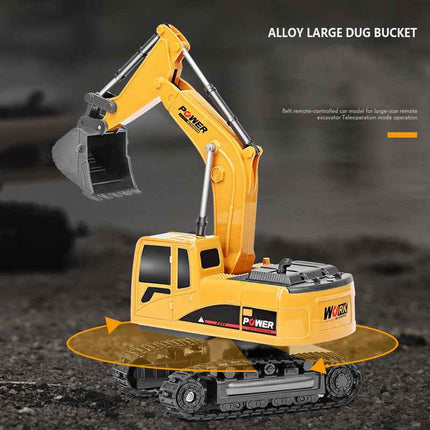 Metal wireless digger plaything