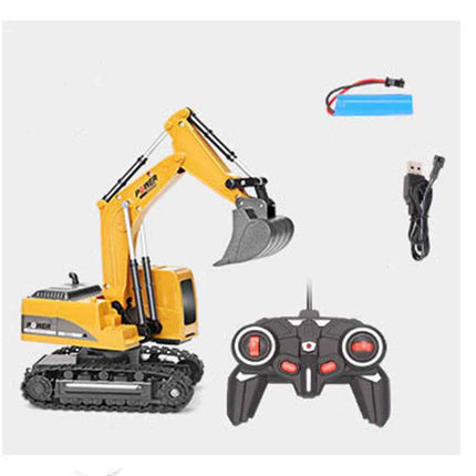 Metal wireless digger plaything