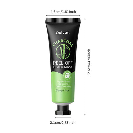 Maschera Viso al Carbone Peel-Off 50g - Purificante e Anti-Punti Neri