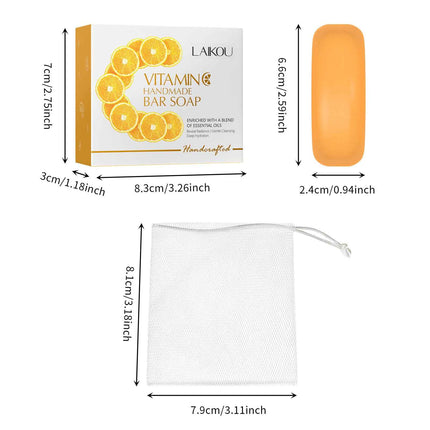 Sapone Artigianale alla Curcumina - Illuminante e Purificante Viso e Corpo