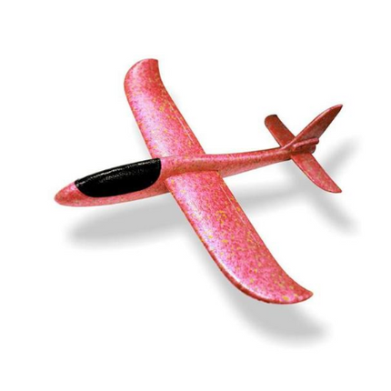 Hand-Thrown Foam Glider Plane