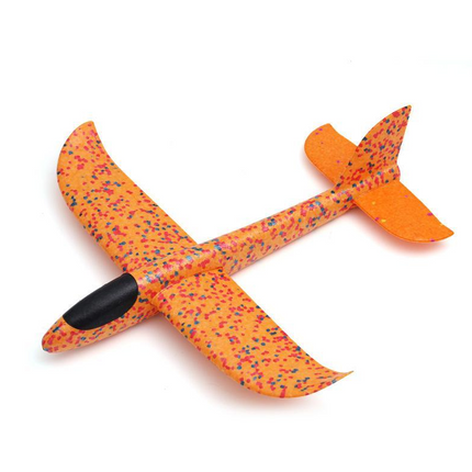 Hand-Thrown Foam Glider Plane