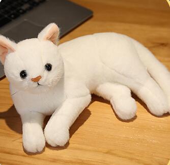 Adorable Faux Kitten Stuffed Cushion Plushie