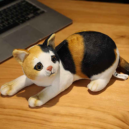 Adorable Faux Kitten Stuffed Cushion Plushie