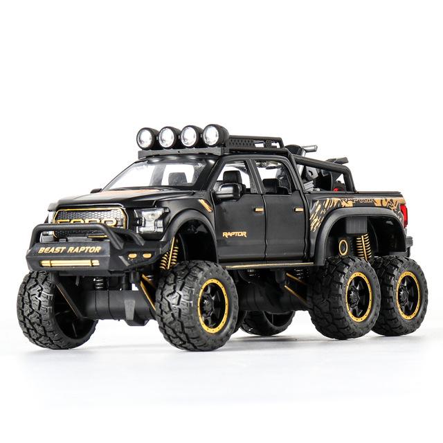 Thunder Beast Pickup Truck Game Off-Roaders Mini Vehicles