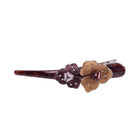 Fermaglio Capelli Fiore Allungato - Molletta Elegante Donna
