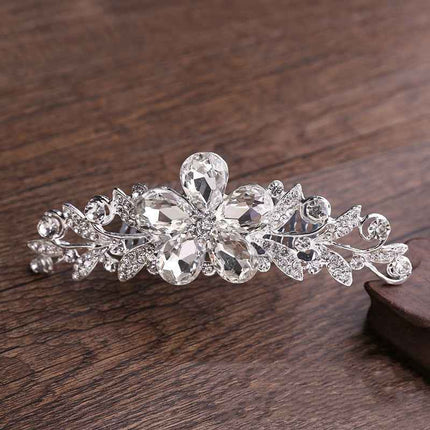 Tiara Bambina con Perline - Cerchietto Sposa Principessa per Cerimonie