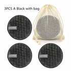 Fruit Mesh Cleaning Disc Circular Facial Cotton Makeup Eraser Pad