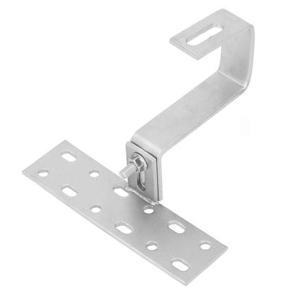 Stainless Steel Solar Mounting Bracket Weatherproof PV Panel Holder for Tile Brick Roof