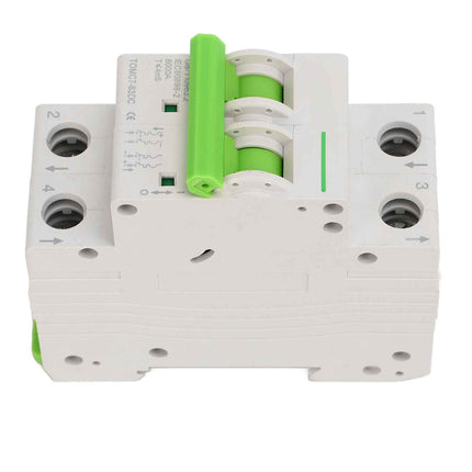 Compact PV Circuit Breaker DC550V Thermal Magnetic Switch 2P 40A Disconnect