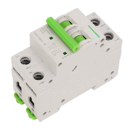 Compact PV Circuit Breaker DC550V Thermal Magnetic Switch 2P 40A Disconnect