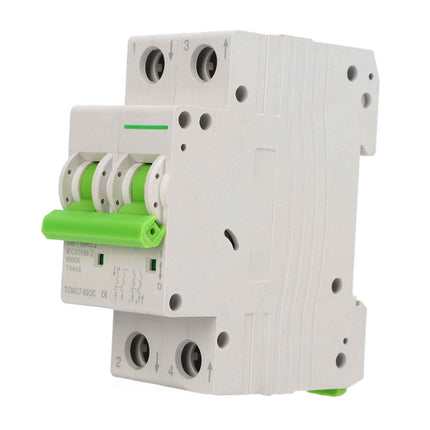 Compact PV Circuit Breaker DC550V Thermal Magnetic Switch 2P 40A Disconnect