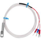 Thermal Sensor PT100 Detector Temperature Monitoring Probe Circular Mount Style 5m