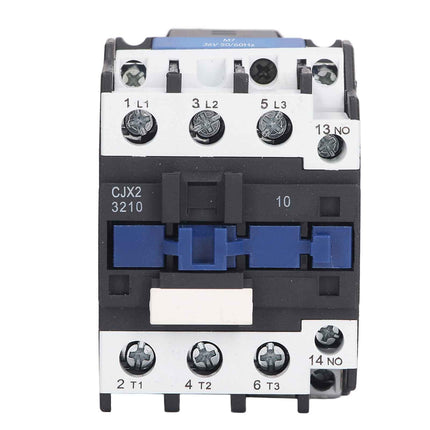 32A 3P 3-Phase Silver NO DIN Rail AC Contactor 220V