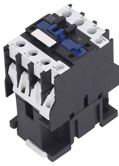 32A 3P 3-Phase Silver NO DIN Rail AC Contactor 220V