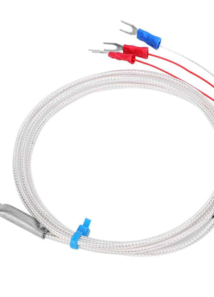 Thermal Sensor PT100 Detector Temperature Monitoring Probe Circular Mount Style 5m