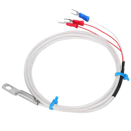 Thermal Sensor PT100 Detector Temperature Monitoring Probe Circular Mount Style 5m