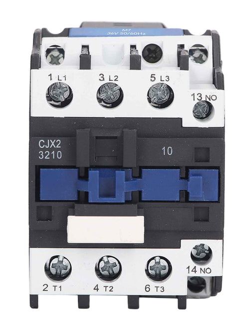 32A 3P 3-Phase Silver NO DIN Rail AC Contactor 220V