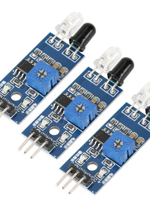 5 units IR obstacle detection sensor for robotic vehicle automation