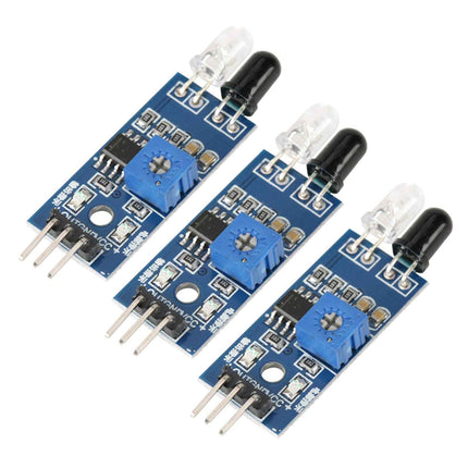 5 units IR obstacle detection sensor for robotic vehicle automation