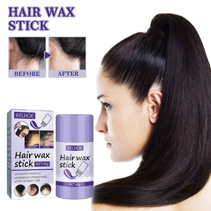 Hair Styling Wax Stick for Frizz Control Smoothing Cream Hair Finisher Styling Gel Haircare Product