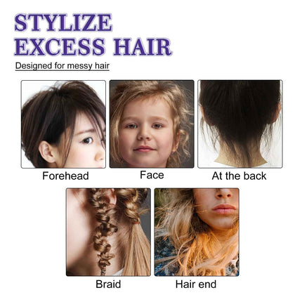 Hair Styling Wax Stick for Frizz Control Smoothing Cream Hair Finisher Styling Gel Haircare Product