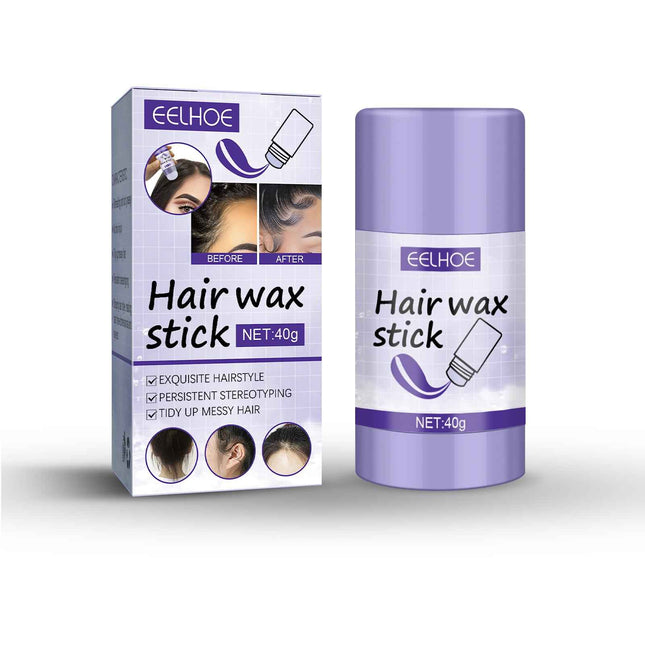 Hair Styling Wax Stick for Frizz Control Smoothing Cream Hair Finisher Styling Gel Haircare Product