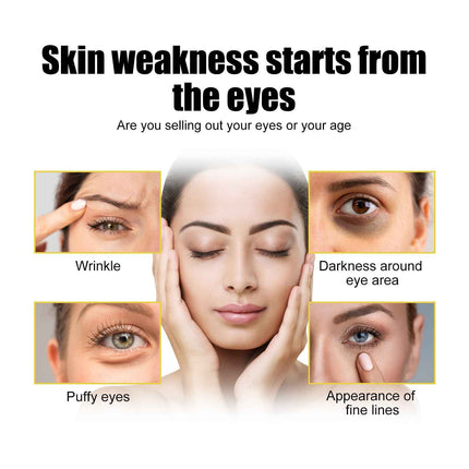 GOLDEN EYE COLLAGEN PATCHES FOR PUFFINESS AND DARK CIRCLES