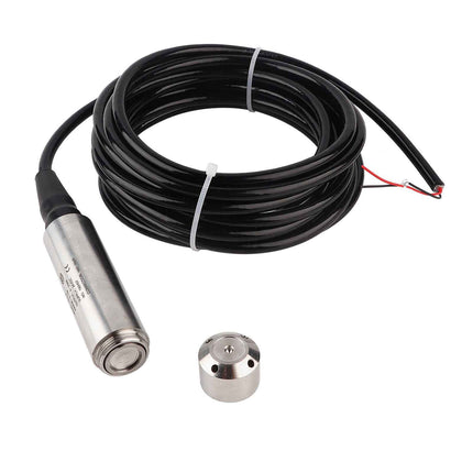 Liquid Level Sensor YB2JF with 5m Wire for Water Detection 12-32V DC 4-20mA (0-1m Range)